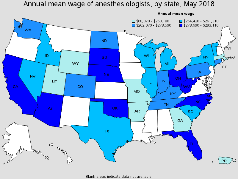 Anesthesiologist unemployment rate california